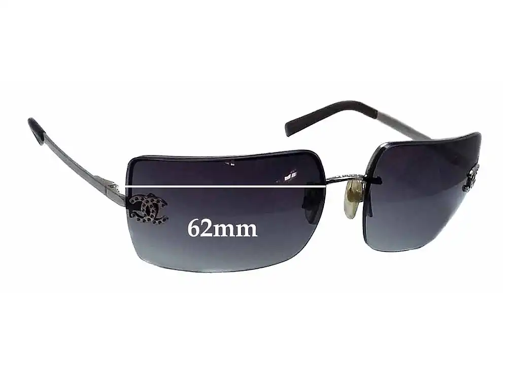 Sunglass Fix Ersatzgläser für Chanel 4092-B - 62mm Wide Sunglass Fix Ersatzgläser für Chanel 4092-B - 62mm Wide
