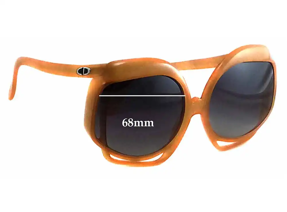 Sunglass Fix Ersatzgläser für Christian Dior 2026 - 68mm Wide Sunglass Fix Ersatzgläser für Christian Dior 2026 - 68mm Wide
