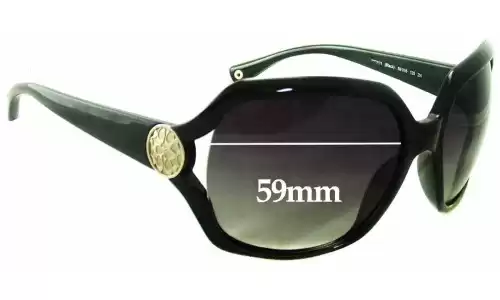 Sunglass Fix Ersatzgläser für Coach HC8020 Marilyn - 59mm Wide Sunglass Fix Ersatzgläser für Coach HC8020 Marilyn - 59mm Wide