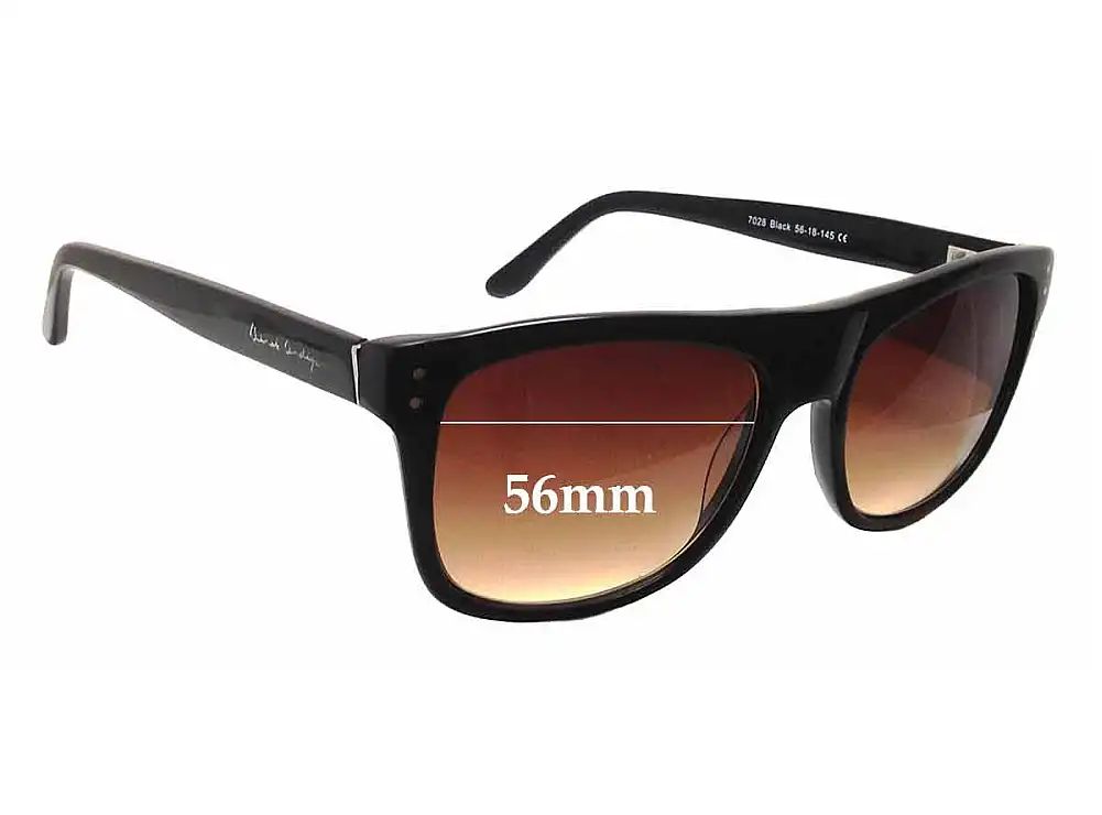 Sunglass Fix Ersatzgläser für Derek Cardigan DC7028 - 56mm Wide Sunglass Fix Ersatzgläser für Derek Cardigan DC7028 - 56mm Wide