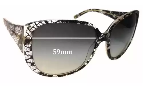 Sunglass Fix Ersatzgläser für Dolce & Gabbana DG4116 - 59mm Wide Sunglass Fix Ersatzgläser für Dolce & Gabbana DG4116 - 59mm Wide
