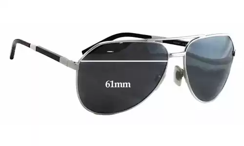 Sunglass Fix Ersatzgläser für Dolce & Gabbana DG2067 - 61mm Wide Dolce & Gabbana DG2067 Ersatzlinsen 61mm wide