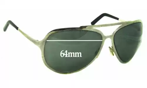 Sunglass Fix Ersatzgläser für Dolce & Gabbana DG435S - 64mm Wide Sunglass Fix Ersatzgläser für Dolce & Gabbana DG435S - 64mm Wide