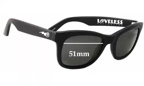 Sunglass Fix Ersatzgläser für Electric Detroit - 51mm Wide Electric Detroit Ersatzlinsen 51mm wide