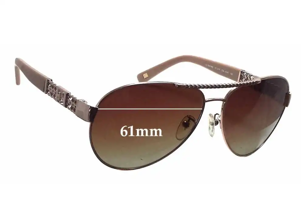 Sunglass Fix Ersatzgläser für Escada SES 862 - 61mm Wide Sunglass Fix Ersatzgläser für Escada SES 862 - 61mm Wide