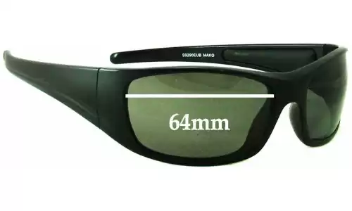 Sunglass Fix Ersatzgläser für Euro S9290EUB - 64mm Wide Sunglass Fix Ersatzgläser für Euro S9290EUB - 64mm Wide