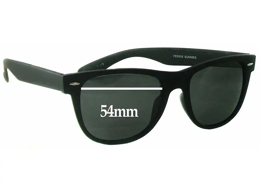 Sunglass Fix Ersatzgläser für Ferris Sunnies Cotton On - 54mm Wide Sunglass Fix Ersatzgläser für Ferris Sunnies Cotton On - 54mm Wide