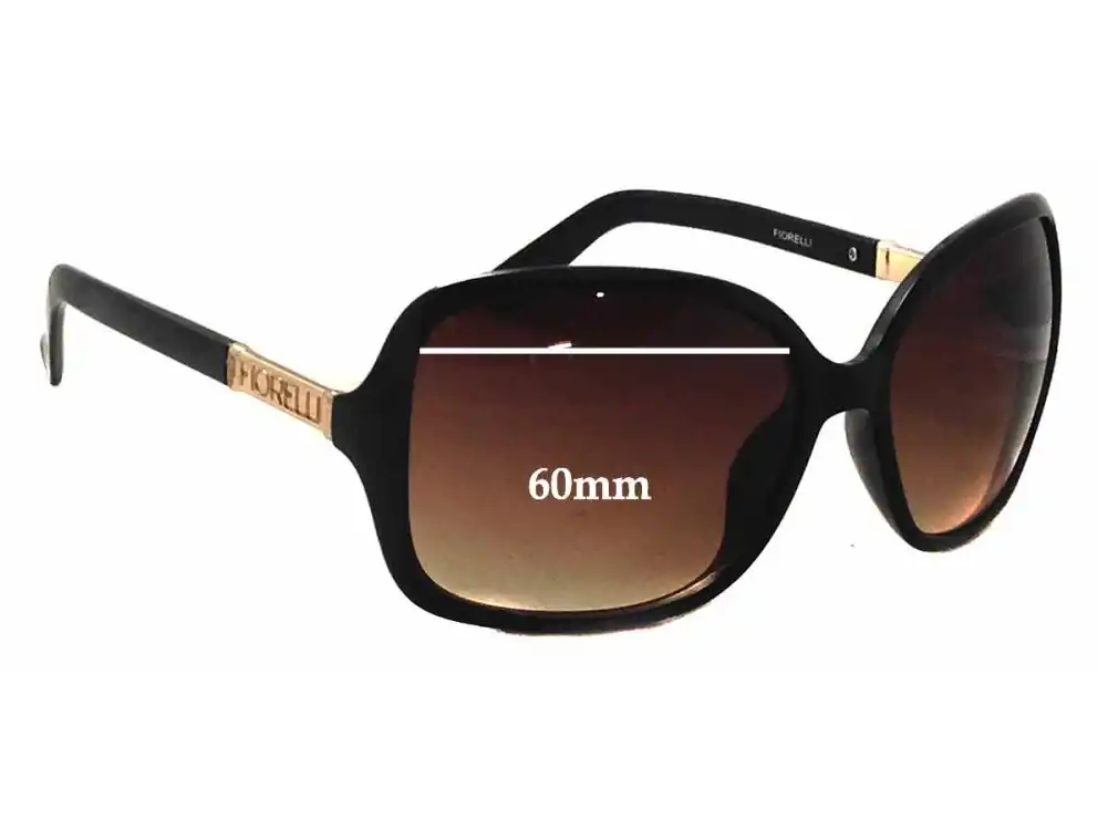 Sunglass Fix Ersatzgläser für Fiorelli Lorelle - 60mm Wide Sunglass Fix Ersatzgläser für Fiorelli Lorelle - 60mm Wide