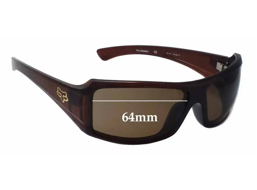 Sunglass Fix Ersatzgläser für Fox Racing The Median - 64mm Wide Sunglass Fix Ersatzgläser für Fox Racing The Median - 64mm Wide