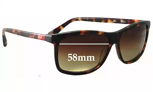 Sunglass Fix Ersatzgläser für Gigi Barcelona Mod 403 - 58mm Wide Sunglass Fix Ersatzgläser für Gigi Barcelona Mod 403 - 58mm Wide