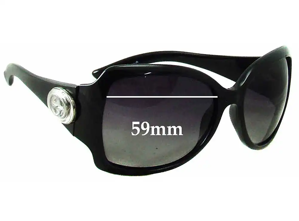 Sunglass Fix Ersatzgläser für Gucci GG2938/N/S - 59mm Wide Sunglass Fix Ersatzgläser für Gucci GG2938/N/S - 59mm Wide