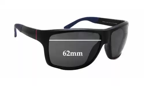 Sunglass Fix Ersatzgläser für Gucci GG1410/S - 62mm Wide Sunglass Fix Ersatzgläser für Gucci GG1410/S - 62mm Wide