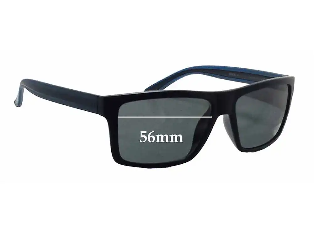 Sunglass Fix Ersatzgläser für Invu B2502B - 56mm Wide Sunglass Fix Ersatzgläser für Invu B2502B - 56mm Wide