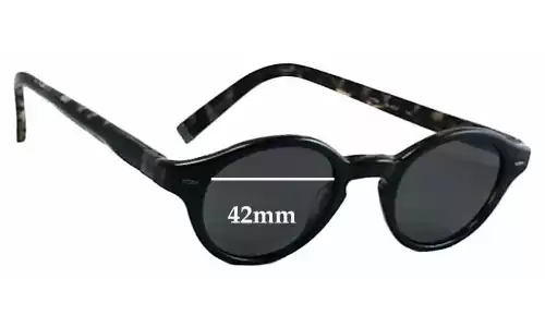 Sunglass Fix Ersatzgläser für John Varvatos V756 - 42mm Wide Sunglass Fix Ersatzgläser für John Varvatos V756 - 42mm Wide