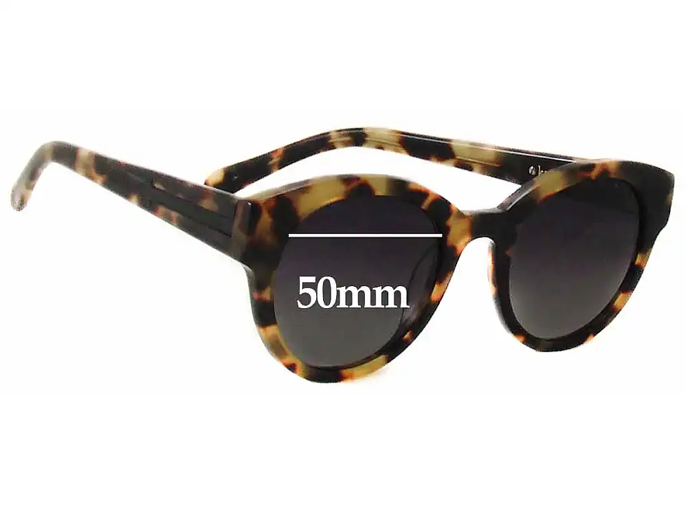 Sunglass Fix Ersatzgläser für Karen Walker Anywhere - 50mm Wide Sunglass Fix Ersatzgläser für Karen Walker Anywhere - 50mm Wide