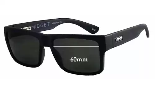 Sunglass Fix Ersatzgläser für Liive Midget - 60mm Wide Sunglass Fix Ersatzgläser für Liive Midget - 60mm Wide