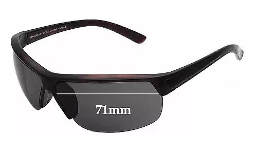 Sunglass Fix Ersatzgläser für Mangrove Jacks Ratbag - 71mm Wide Sunglass Fix Ersatzgläser für Mangrove Jacks Ratbag - 71mm Wide