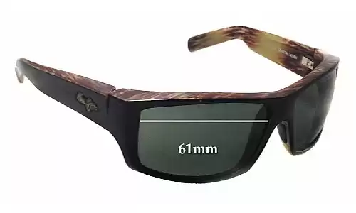Sunglass Fix Ersatzgläser für Maui Jim MJ204 Kaimana - 61mm Wide Sunglass Fix Ersatzgläser für Maui Jim MJ204 Kaimana - 61mm Wide