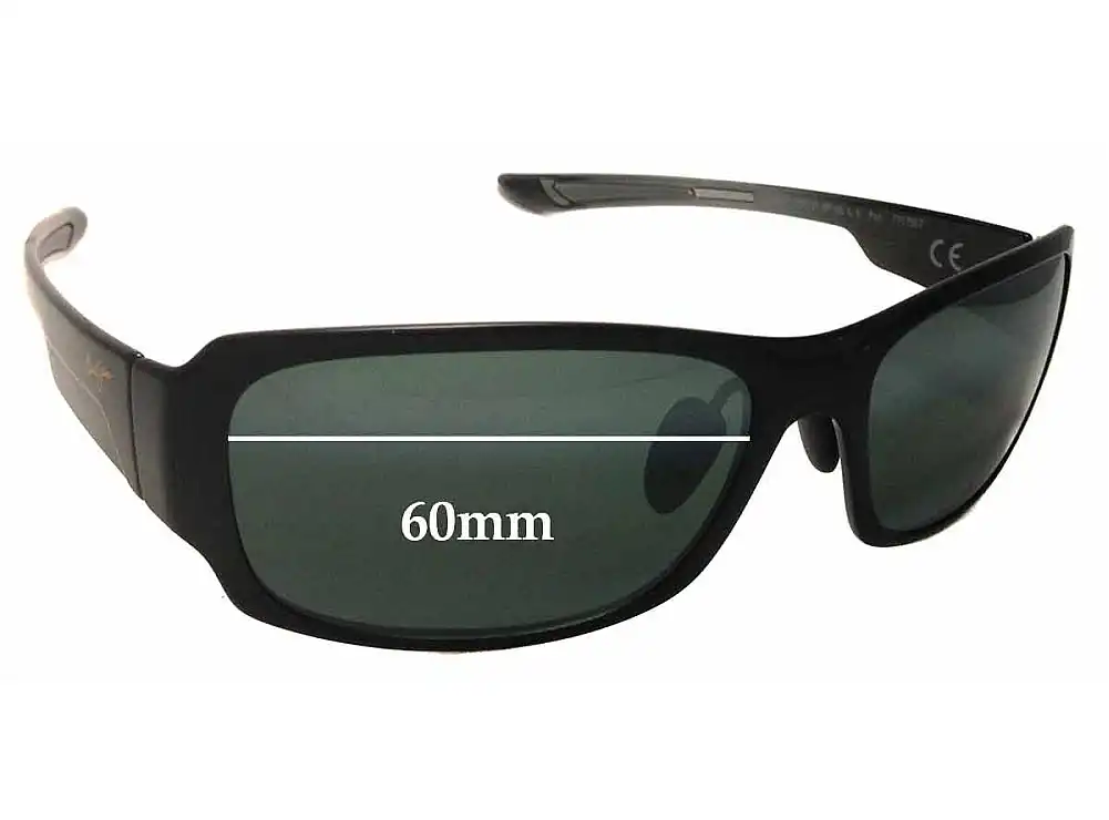 Sunglass Fix Ersatzgläser für Maui Jim MJ415 Bamboo Forest - 60mm Wide Sunglass Fix Ersatzgläser für Maui Jim MJ415 Bamboo Forest - 60mm Wide