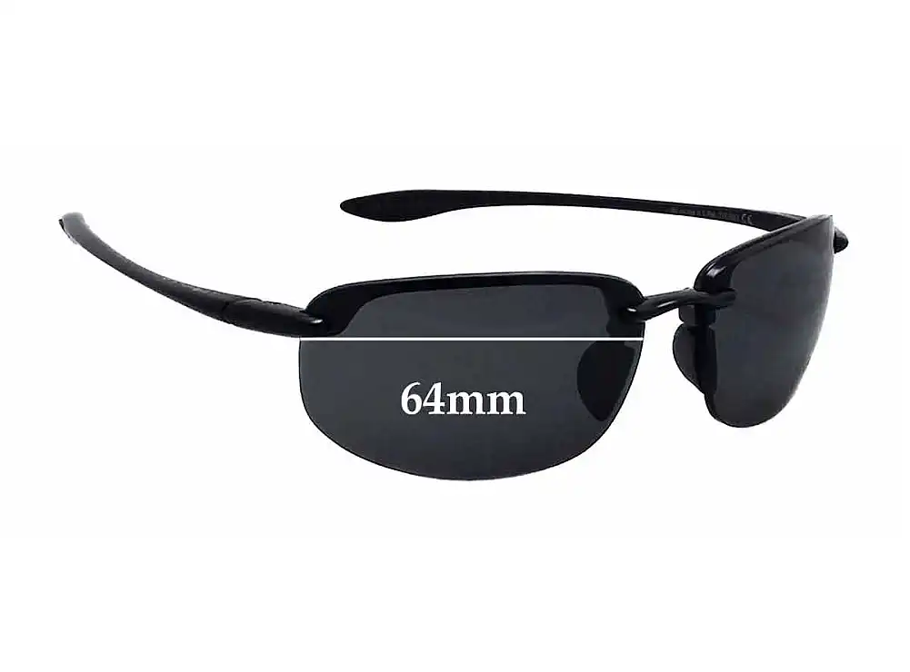 Sunglass Fix Ersatzgläser für Maui Jim G807 Ho'okipa - 64mm Wide Sunglass Fix Ersatzgläser für Maui Jim G807 Ho'okipa - 64mm Wide