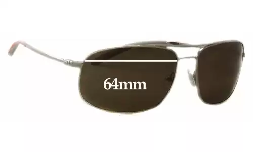 Sunglass Fix Ersatzgläser für Mosley Tribes Bronson - 64mm Wide Sunglass Fix Ersatzgläser für Mosley Tribes Bronson - 64mm Wide
