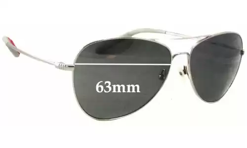 Sunglass Fix Ersatzgläser für Mosley Tribes MT2029-S - 63mm Wide Mosley Tribes MT2029-S Ersatzlinsen 63mm wide