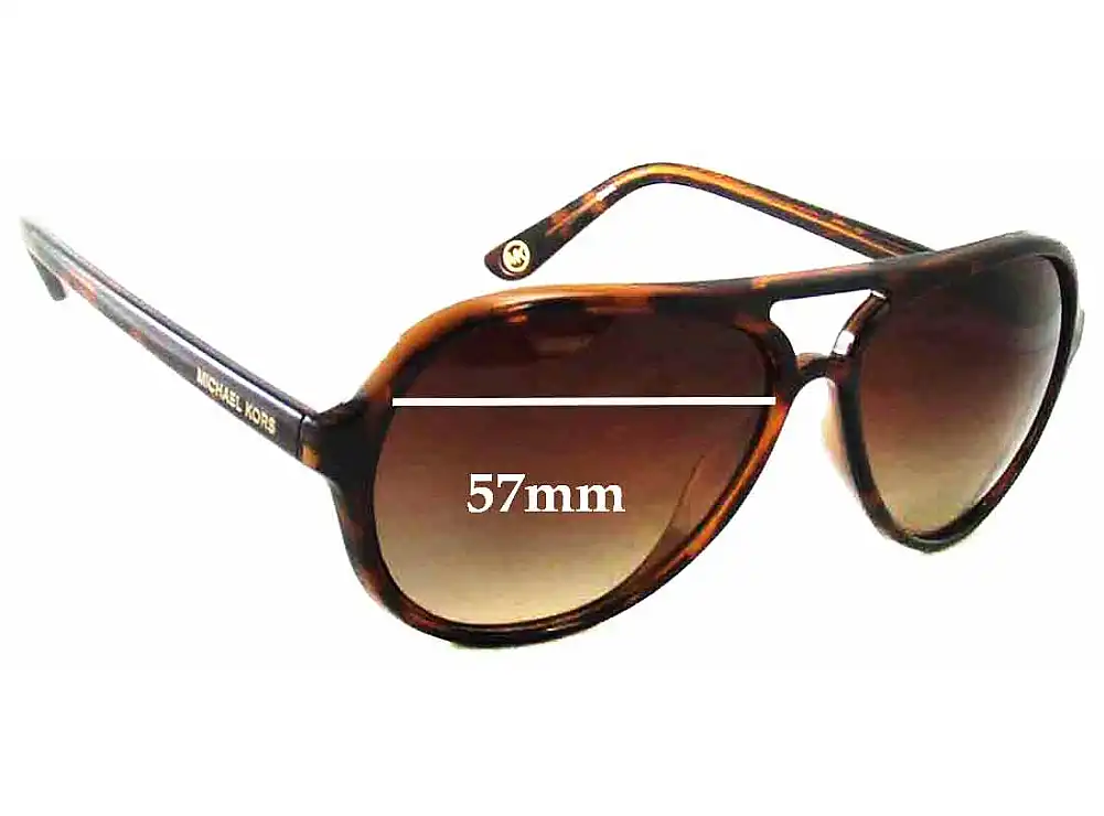 Sunglass Fix Ersatzgläser für Michael Kors M2811S Caicos - 57mm Wide Sunglass Fix Ersatzgläser für Michael Kors M2811S Caicos - 57mm Wide