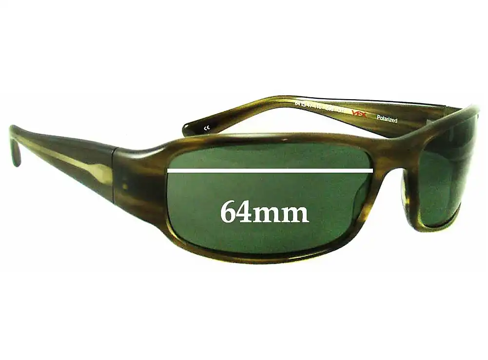 Sunglass Fix Ersatzgläser für Oliver Peoples Zed - 64mm Wide Sunglass Fix Ersatzgläser für Oliver Peoples Zed - 64mm Wide