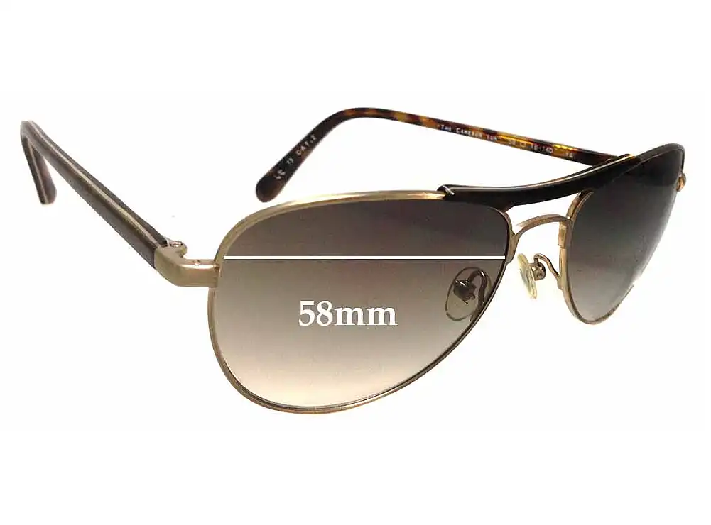 Sunglass Fix Ersatzgläser für Original Penguin The Cameron Sun - 58mm Wide Sunglass Fix Ersatzgläser für Original Penguin The Cameron Sun - 58mm Wide