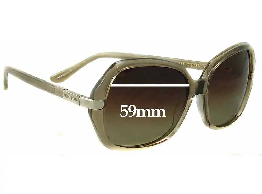 Sunglass Fix Ersatzgläser für Oroton Elizabetta - 59mm Wide Sunglass Fix Ersatzgläser für Oroton Elizabetta - 59mm Wide
