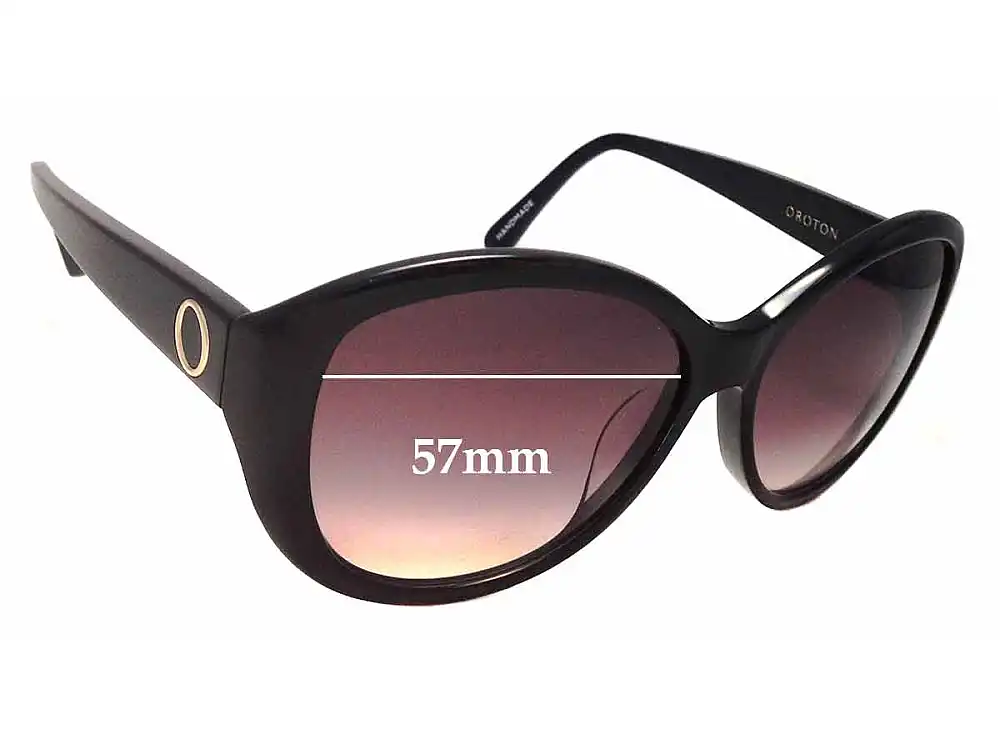 Sunglass Fix Ersatzgläser für Oroton Jeanne - 57mm Wide Sunglass Fix Ersatzgläser für Oroton Jeanne - 57mm Wide