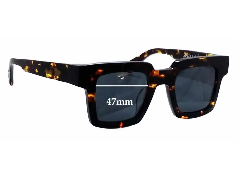 Sunglass Fix Ersatzgläser für Oscar & Frank Bockwurst - 47mm Wide Sunglass Fix Ersatzgläser für Oscar & Frank Bockwurst - 47mm Wide