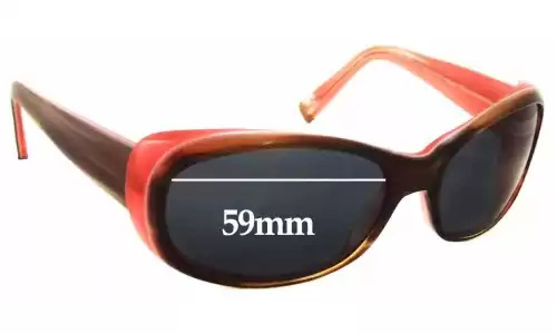 Sunglass Fix Ersatzgläser für Oliver Peoples OV5048-S Phoebe - 59mm Wide Oliver Peoples OV5048-S Phoebe Ersatzlinsen 59mm wide