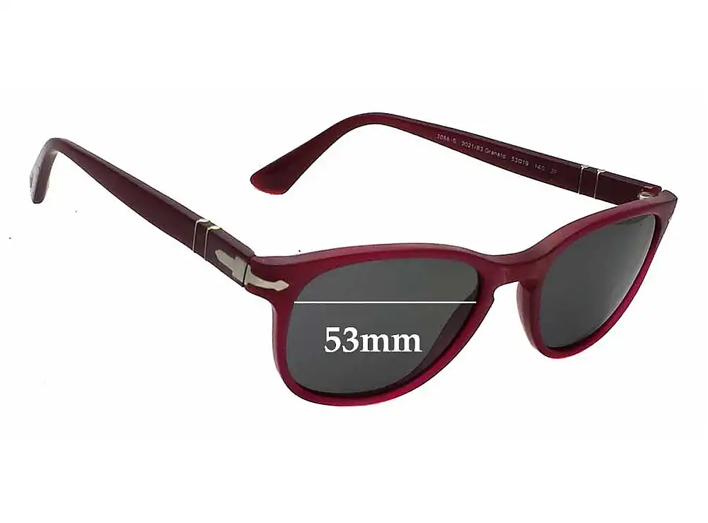 Sunglass Fix Ersatzgläser für Persol 3086-S - 53mm Wide Sunglass Fix Ersatzgläser für Persol 3086-S - 53mm Wide