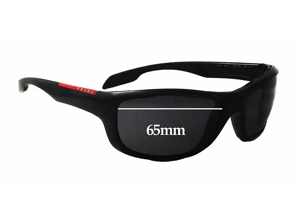 Sunglass Fix Ersatzgläser für Prada SPS04N - 65mm Wide Sunglass Fix Ersatzgläser für Prada SPS04N - 65mm Wide