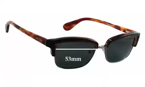 Sunglass Fix Ersatzgläser für Prada VPR21P - 53mm Wide Sunglass Fix Ersatzgläser für Prada VPR21P - 53mm Wide