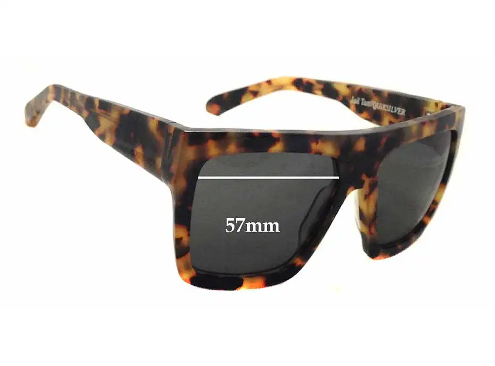 Sunglass Fix Ersatzgläser für Quiksilver Velvet Skull Machina - 57mm Wide Sunglass Fix Ersatzgläser für Quiksilver Velvet Skull Machina - 57mm Wide