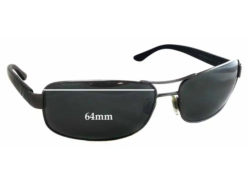 Sunglass Fix Ersatzgläser für Ralph Lauren PH 3070 - 64mm Wide Sunglass Fix Ersatzgläser für Ralph Lauren PH 3070 - 64mm Wide