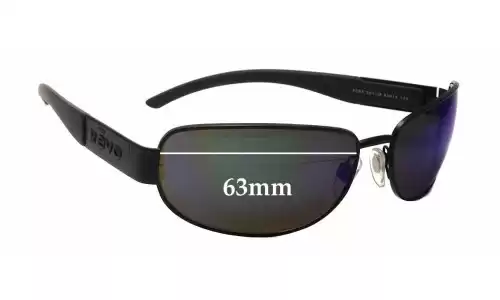 Sunglass Fix Ersatzgläser für Revo 3067 - 63mm Wide Revo 3067 Ersatzlinsen 63mm wide