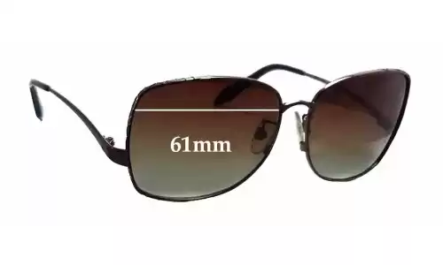 Sunglass Fix Ersatzgläser für Roberto Cavalli Menta 660S - 61mm Wide Sunglass Fix Ersatzgläser für Roberto Cavalli Menta 660S - 61mm Wide