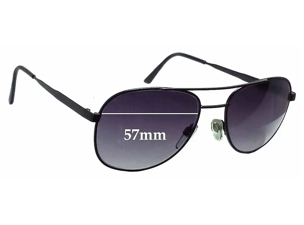 Sunglass Fix Ersatzgläser für Soltec Soltec Aviator - 57mm Wide Sunglass Fix Ersatzgläser für Soltec Soltec Aviator - 57mm Wide