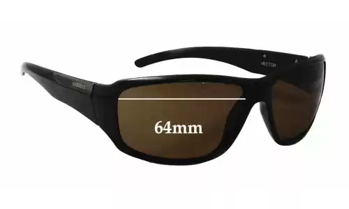 Sunglass Fix Ersatzgläser für Spotters Vector - 64mm Wide Sunglass Fix Ersatzgläser für Spotters Vector - 64mm Wide