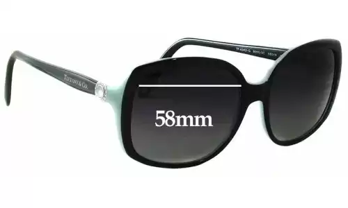 Sunglass Fix Ersatzgläser für Tiffany & Co TF 4042-G - 58mm Wide Sunglass Fix Ersatzgläser für Tiffany & Co TF 4042-G - 58mm Wide