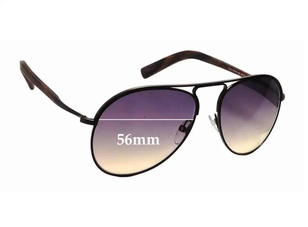 Sunglass Fix Ersatzgläser für Tom Ford Cody TF448 - 56mm Wide Sunglass Fix Ersatzgläser für Tom Ford Cody TF448 - 56mm Wide