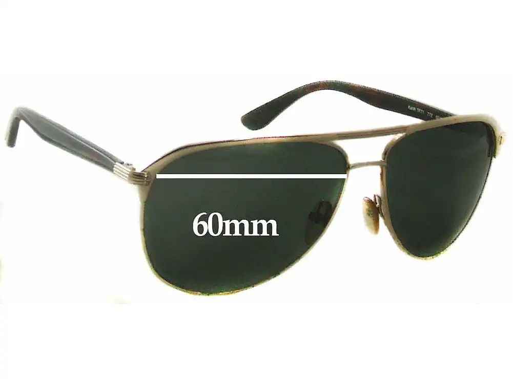 Sunglass Fix Ersatzgläser für Tom Ford Keith TF71 - 60mm Wide Sunglass Fix Ersatzgläser für Tom Ford Keith TF71 - 60mm Wide