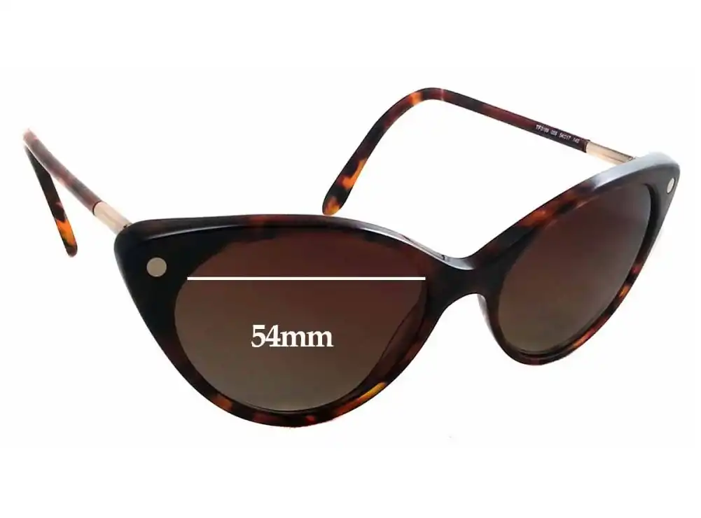 Sunglass Fix Ersatzgläser für Tom Ford TF5189 - 54mm Wide Sunglass Fix Ersatzgläser für Tom Ford TF5189 - 54mm Wide