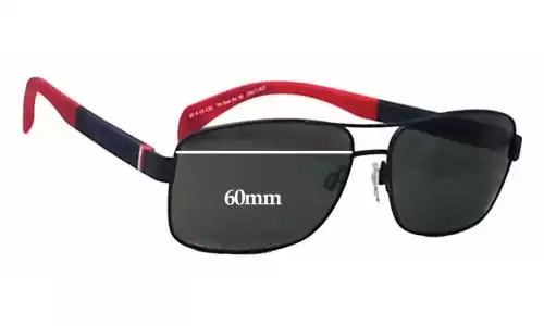 Sunglass Fix Ersatzgläser für Tommy Hilfiger TH Sun Rx 18 - 60mm Wide Sunglass Fix Ersatzgläser für Tommy Hilfiger TH Sun Rx 18 - 60mm Wide