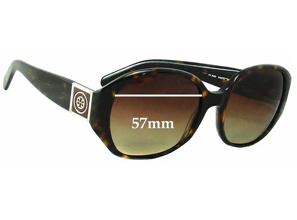Sunglass Fix Ersatzgläser für Tory Burch TY7043 - 57mm Wide Sunglass Fix Ersatzgläser für Tory Burch TY7043 - 57mm Wide
