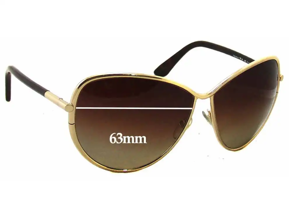 Sunglass Fix Ersatzgläser für Tom Ford TF181 - 63mm Wide Sunglass Fix Ersatzgläser für Tom Ford TF181 - 63mm Wide