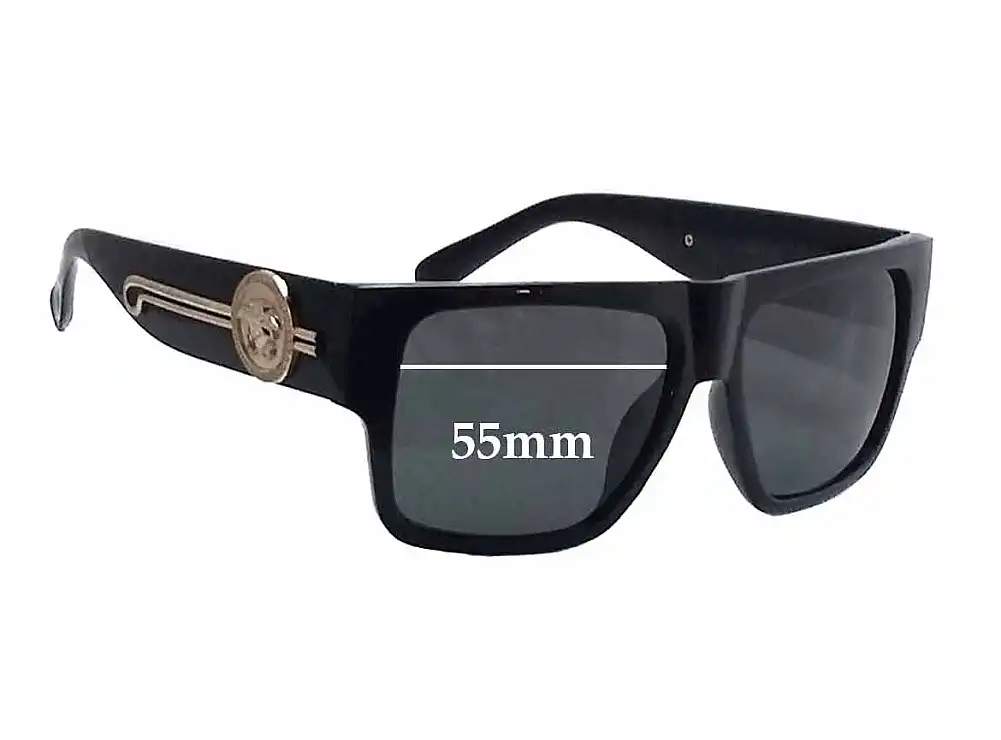Sunglass Fix Ersatzgläser für Versace MOD 4368/S - 55mm Wide Sunglass Fix Ersatzgläser für Versace MOD 4368/S - 55mm Wide